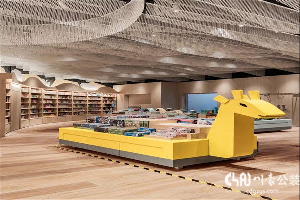 图书馆设计效果图儿童书屋