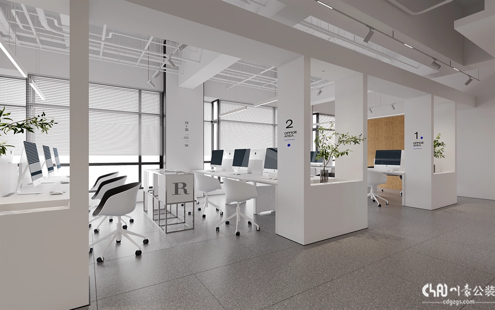 简单、舒适、纯粹的办公空间设计