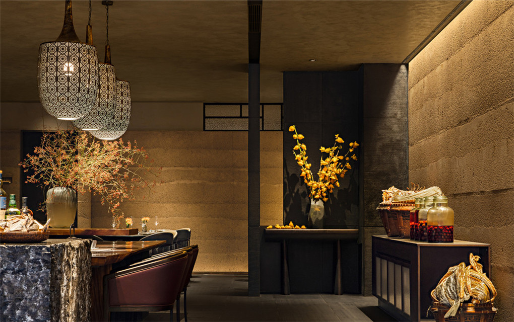 700平新中式餐饮空间设计装修
